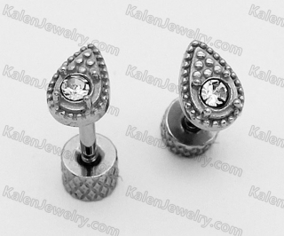 strawberry ear studs KJE01-0063