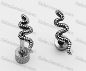 snake ear studs KJE01-0074