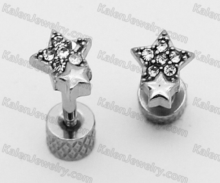 stars ear studs KJE01-0075