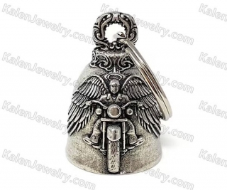 brushed finished antique black motorcycle bell KJPA00039
