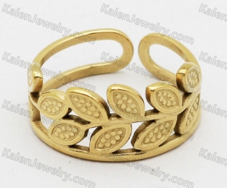 one size adjustable thin opening ring KJR050336