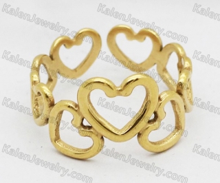 one size adjustable thin opening ring KJR050364