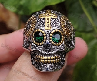 7# to 15# skull ring KJRA00042LS