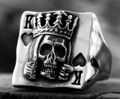 skull ring KJR118-0169