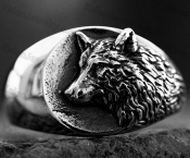 wolf ring KJR118-0178