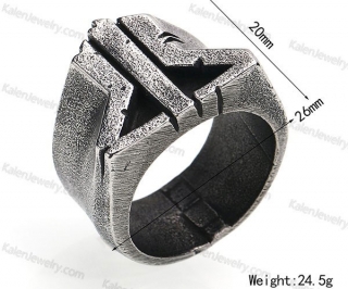 antique black ring KJRA00059DGHT