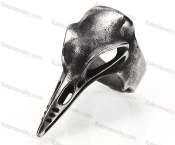 antique black skull ring KJRA00061DGHT