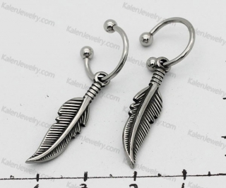 feather earrings KJBB69-0148