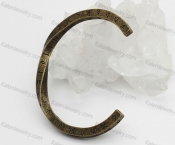 Antique Gold plating Viking Script Bracelet KJBA00051HYH