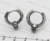 good luck for you skull earrings KJE69-1398