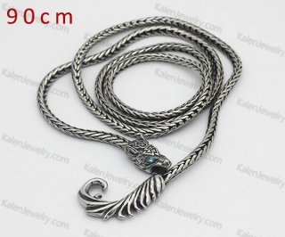 wolf necklace KJN69-0072