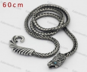 wolf necklace KJN69-0073