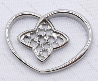 Stainless Steel Hollow Heart-shaped Pendant KJP170079