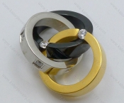 Stainless Steel Ring Pendant - KJP050360