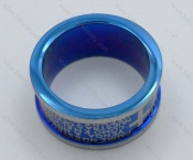 Blue Ring Pendant - KJP050386