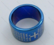 Blue Ring Pendant - KJP050388