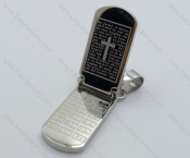 Stainless Steel Mobile Phone Pendant - KJP050203