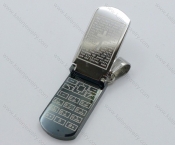 Stainless Steel Mobile Phone Pendant - KJP050206