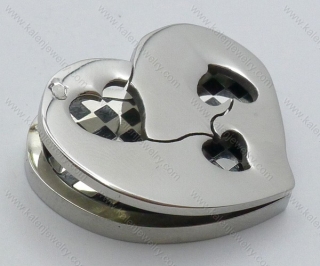 Stainless Steel Heart Pendants of Kalen Jewelry - KJP050695