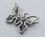 Stainless Steel Butterfly Pendants - KJP050698