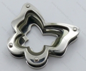 Stainless Steel Butterfly Pendants - KJP050700