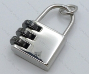 Stainless Steel Lock Pendants - KJP050717
