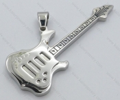 Stainless Steel Guitar Pendant - KJP050734