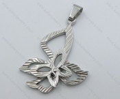 Stainless Steel Butterfly Pendant - KJP050893
