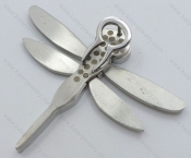 Stainless Steel Dragonfly Pendant of Kalen Jewelry - KJP050908