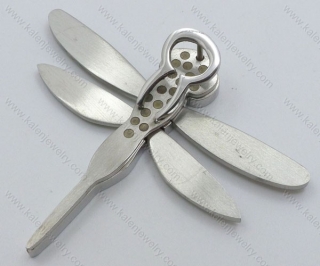 Stainless Steel Dragonfly Pendant of Kalen Jewelry - KJP050908
