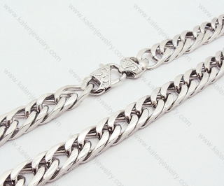 Stainless Steel Necklaces - KJN200035