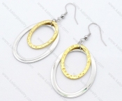 Stainless Steel Gold Plating Earrings