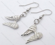 Stainless Steel Wings Earrings For Girl
