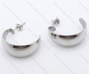 Stainless Steel Cutting Earrings
