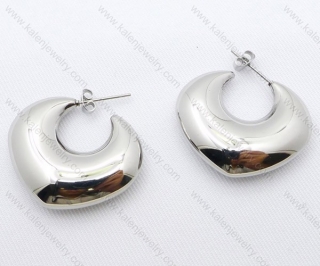 Kalen Jewelry of Lovely Silver Plating Stainless Steel Cartoon Earrings - KJE050096