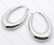 Chinese Wholesale Unordinary Silver Fishing Stainless Steel Cartoon Earrings - KJE050099