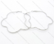 Wholesale Stainless Steel Line Earrings - KJE050509