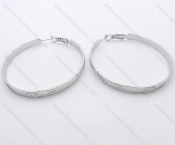Wholesale Stainless Steel Line Earrings - KJE050512