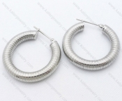 Wholesale Stainless Steel Line Earrings - KJE050617