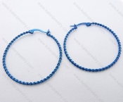 Wholesale Stainless Steel Line Earrings - KJE050641