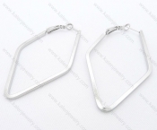 Wholesale Stainless Steel Line Earrings - KJE050649