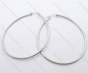Wholesale Stainless Steel Line Earrings - KJE050661