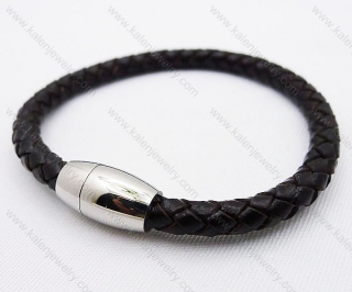Stainless Steel Leather Bracelets - KJB030055