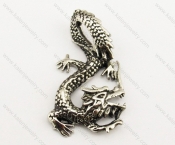 Stainless Steel Dragon Pendant - KJP051001