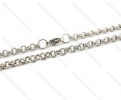 550×4mm Stainless Steel Small Chain - KJN150031