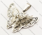 Stainless Steel Butterfly Pendant - KJP140051