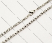 510 × 2 mm Stainless Steel Small Chain - KJN140020