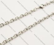 520 × 4 mm Stainless Steel Small Chain - KJN140024