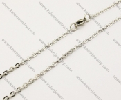 510 × 2 mm Stainless Steel Small Chain - KJN140038