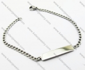 170 × 3mm Cheap Stainless Steel Bracelet Wholesale - KJB150001